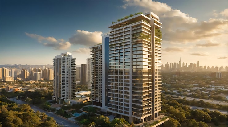 Puravankara Ghodbunder Road, Brahmand, Ghodbunder Road, artist impression